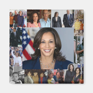 Magnet photo de Kamala Harris Collage