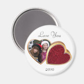 Magnet photo de la boîte cardiaque (Recto/Verso)