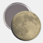 Magnet photo de la lune (Recto/Verso)