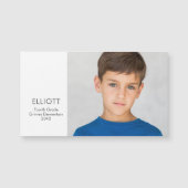 Magnet photo de l'année scolaire (Devant)