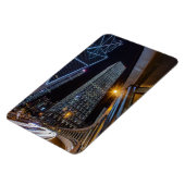 Magnet photo de nuit du centre de Hong Kong pour c (Côté Gauche)