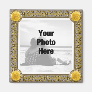 Magnet photo encadré