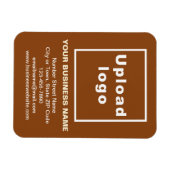 Magnet photo flexible Brown (Horizontal)