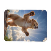 Magnet photo flexible de chiot (Horizontal)