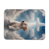 Magnet photo flexible de chiot (Horizontal)
