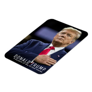 Magnet photo flexible du président Donald Trump