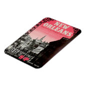 Magnet photo flexible Vintage de la Nouvelle-Orléa (Côté Gauche)