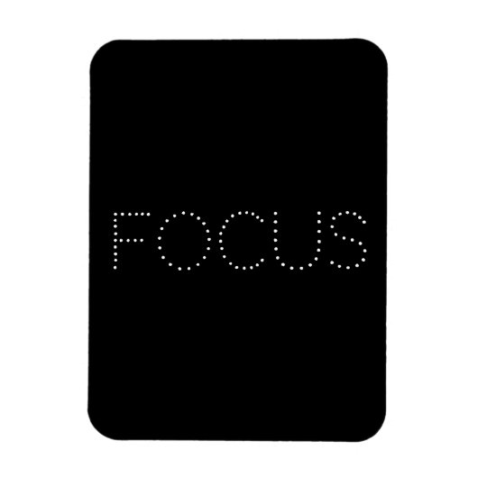 Magnet photo "Focus" (Vertical)
