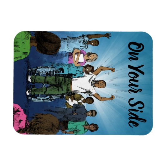 Magnet photo inspirant (Horizontal)