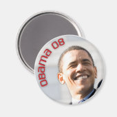 Magnet photo OBAMA 2008 89414 (Recto/Verso)