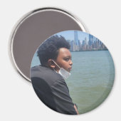 Magnet photo personnalisé (Recto/Verso)