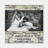 Magnet photo personnalisé Armée OCP Camo Uniforme (Devant)