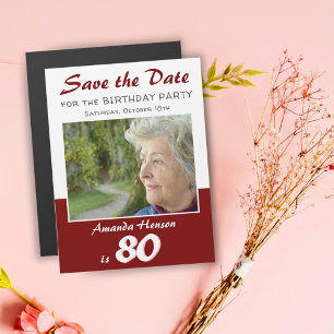 Magnet Photo pour Fêter les 80 Ans