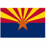 Magnet Photo Sculpture Drapeau de l'Arizona, Américain L'État du cuivre<br><div class="desc">Le drapeau de l'Arizona, Arizona, un état du sud-ouest, abrite des merveilles naturelles comme le Grand Canyon, le fleuve Colorado, le parc national du Saguaro et le désert de Sonoran. Les surnoms de l'Arizona sont The Copper State et Grand Canyon State. Cette oeuvre n'est pas admissible au droit d'auteur et,...</div>