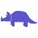 Magnet Photo Sculpture Tricératops<br><div class="desc">Ce triceratops aura l'air super dans l'emplacement de votre choix.</div>