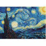Magnet Photo Sculpture Van Gogh Starry Peinture impressionniste de nuit<br><div class="desc">Vincent Van Gogh The Starry Night 1889 Vincent Van Gogh est l'un des grands maîtres post-impressionnistes. Ce tableau, The Starry Night, est peut-être le tableau le plus célèbre de tous de Van Gogh. Le tableau de nuit étoilé a été créé lorsque Vincent leva les yeux du ciel depuis sa fenêtre...</div>