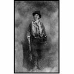 Magnet Photo Sculpture William H. Bonney, Billy Kid Old West<br><div class="desc">Vintage photo of the American Old West Outlaw Billy ## Kid. The only know vintage wild portrait of William H. Bonney aka Billy the Kid "Cleaned up using Photoshop. Left some scratches on the lower a aidé of image, it created a illusion like he is leaning out of the image."...</div>