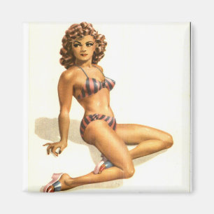 Magnet - Pin=up Girl Magneet