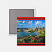 Magnet - Pittsburgh City View (Recto/Verso)