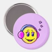 Magnet "PIXEL MOOD" Magneet (Voorkant / Achterkant)