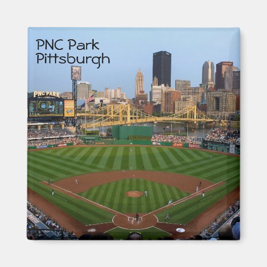 Magnet-PNC Park Pittsburgh Magneet (Voorkant)