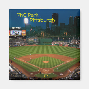 Magnet-PNC Park Pittsburgh 's nachts Magneet