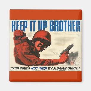 Magnet Poster vintage 2ème guerre mondiale