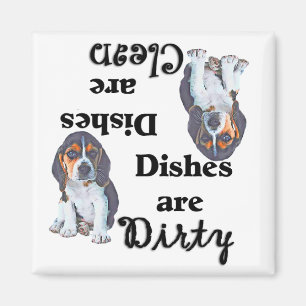 Magnet pour lave-vaisselle Beagle adorable