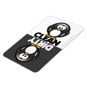 Magnet pour lave-vaisselle Cute Penguin (Côté Gauche)