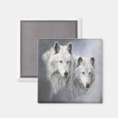 Magnet pour les Buddies de neige Wolf (Recto/Verso)