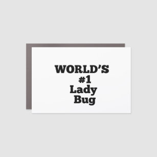 Magnet Pour Voiture Bug de la Dame n°1 du monde