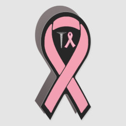 Magnet Pour Voiture Cancer du sein de la vis ! Survivants Humour rose 