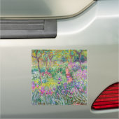 Magnet Pour Voiture Claude Monet - Le jardin d'Iris à Giverny (En situation)