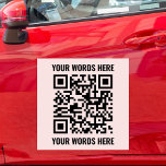 Magnet Pour Voiture Code QR personnalisé Analyse de code Entreprise PM<br><div class="desc">Code QR personnalisé Scannable Entreprise Petite entreprise Magnet de voiture</div>