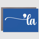 Magnet Pour Voiture Comma La | Kamala Harris Blue<br><div class="desc">soutien Kamala Harris Funny Comma La Kamala Harris Ponctuation La Election Vote</div>