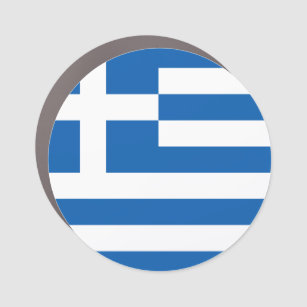 Magnet Pour Voiture Greek flag