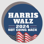 Magnet Pour Voiture Harris Walz 2024 | Vote démocrate<br><div class="desc">Harris Walz</div>