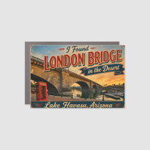 J'ai trouvé le London Bridge dans le désert Lake H