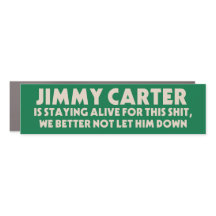 Jimmy Carter Reste Vivant Pour Ce Bumper