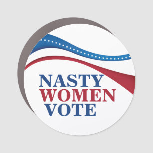 Magnet Pour Voiture Les Femmes Nasty votent