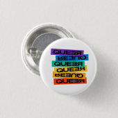Magnet pour voiture. LGBT+Pride. Queer. Badge (Devant & derrière)
