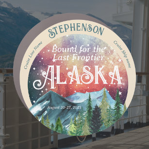 Magnet Pour Voiture Lien pour la Dernière frontière Alaska Cruise Door