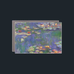 Magnet Pour Voiture Monet Water Lilies Chef-d'oeuvre Peinture<br><div class="desc">Monet Water Lilies - Ce tableau Monet classique a été peint par Claude Monet en 1916. Il fait partie de sa célèbre collection de nénuphars où il peint dans son jardin à Giverney,  France. Un tableau de chef-d'oeuvre.</div>