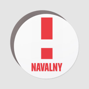 MAGNET POUR VOITURE NAVALNY !