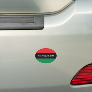 Magnet Pour Voiture Symbole panafricain du drapeau et de l'union / fan