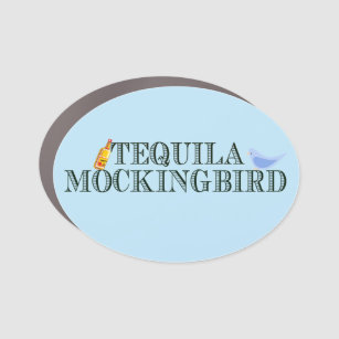 Magnet Pour Voiture Tequila Mockingbird jeu de mots littéraires amusan