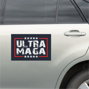 Magnet Pour Voiture Ultra MAGA   2024 Républicains pour le Président G
