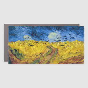 Magnet Pour Voiture Vincent van Gogh - Wheatfield with Crows