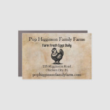 Vintage élevage de poulets