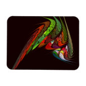 Magnet Premium d'art Abstrait de Chameleon (Horizontal)